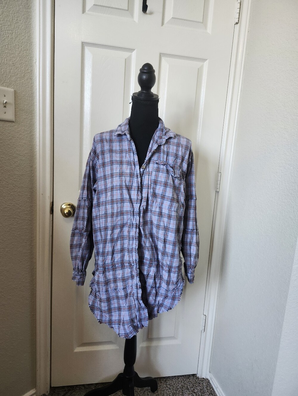 Talulah Blue Plaid Button Down Shirt Revolve STalulah Blue Plaid Button Down Shi